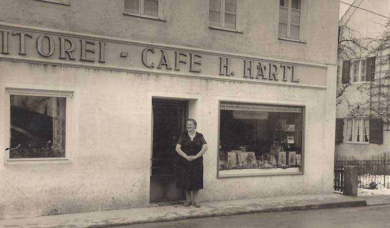 Café Härtl Wartenberg Geschichte - 1959