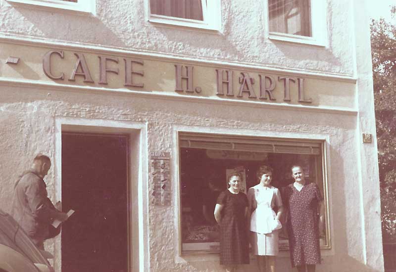 Café Härtl Wartenberg Geschichte - 1968